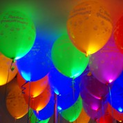 1 шт. Светящиеся шары с днем рождения